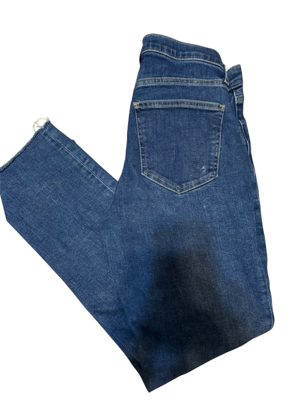 GAP Women's Straight Leg Jeans in Dark Blue Wash